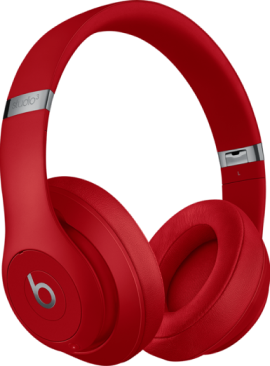 Imagem do fone de ouvido vermelho