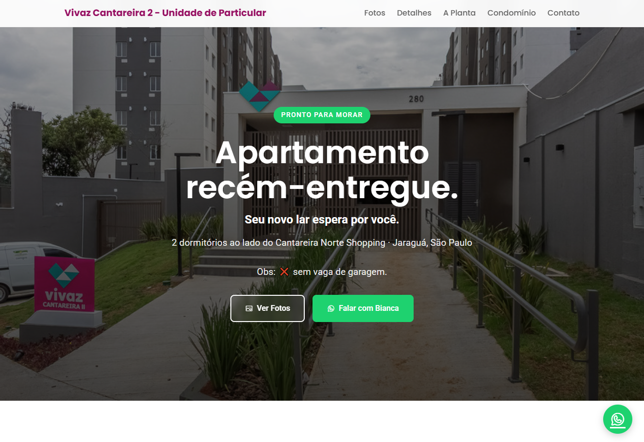 Imóvel Vivaz Cantareira II