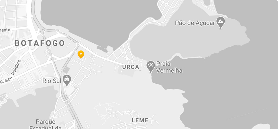 Mapa marcando a localização da loja do Rio de Janeiro, em Rua Ali Perto, 25 - Rio de Janeiro - RJ