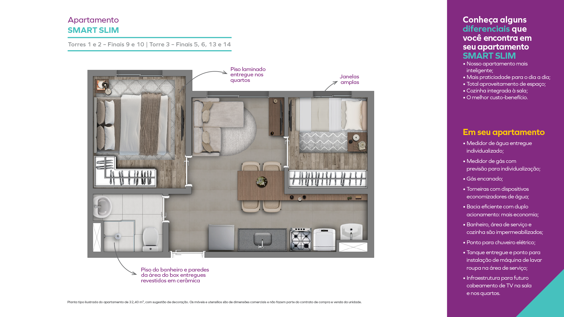 Planta do Apartamento